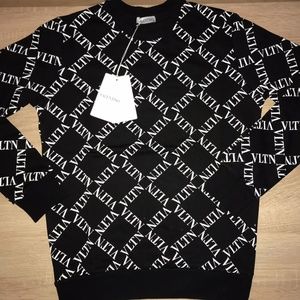 VALENTINO CASUAL SWEATSHIRT MEN NWT %100 COTTON